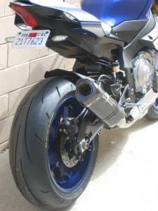 Graves Motorsports 2015 Yamaha R1 Cat Eliminator Exhaust System