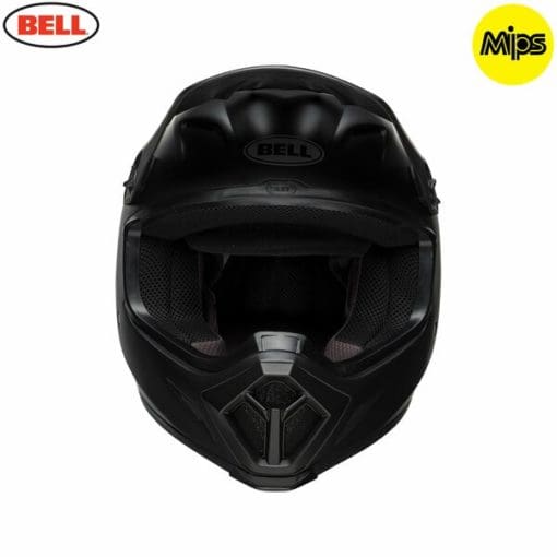 Bell MX 2021 MX-9 Mips Adult Helmet (Matte Black) - Image 3