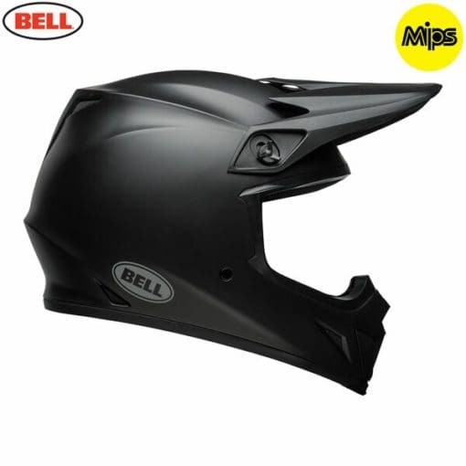 Bell MX 2021 MX-9 Mips Adult Helmet (Matte Black)